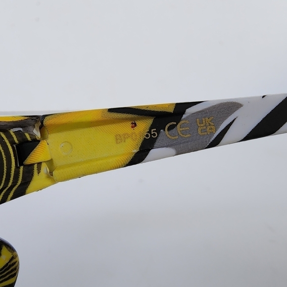 NWT Black Multicolor Full Coverage Sport Sunglasses - Picture 9 of 11